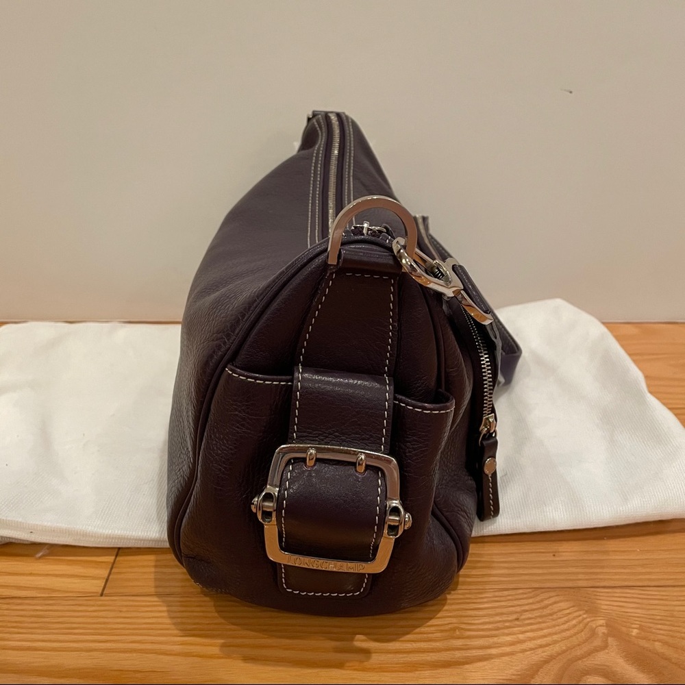 Longchamp Pebbled Leather Bag - Picture 6 of 13